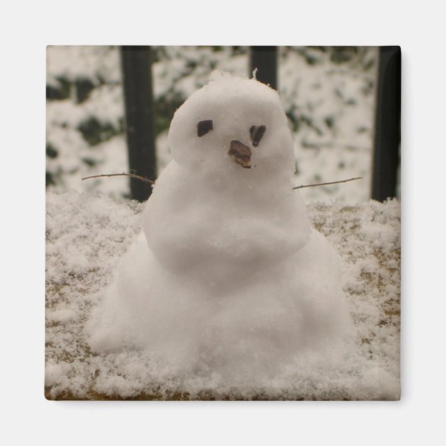 Petit aimant Snowman (Devant)