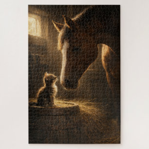 Petit Ami   Cheval et Chat   Puzzle