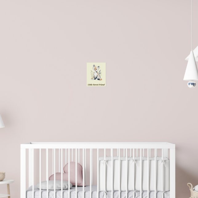 Petit ami de la forêt Décoration de chambre de béb (Pépinière 2)