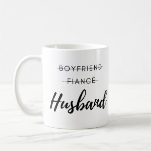 Petit ami, Fiance, Mari Mariage Groom Cadeau Mug