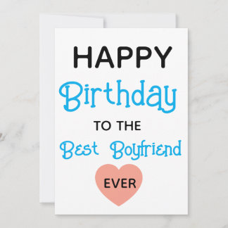 Petit ami, Meilleure carte d'anniversaire pour pet