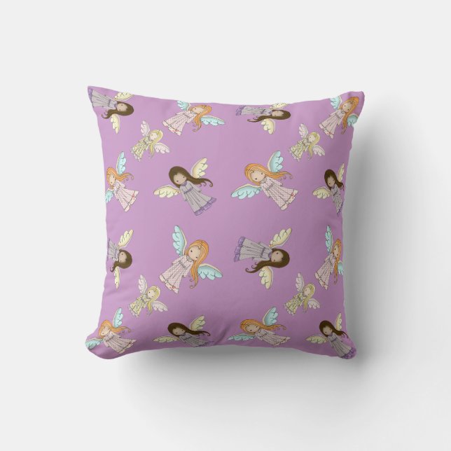 Petit ange fée fairie oreiller pour enfants (Recto)