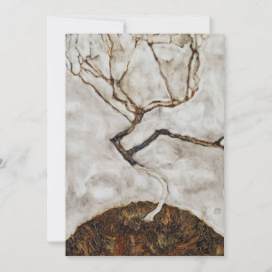 Petit arbre à la fin de l'automne par Egon Schiele