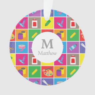 Petit Artiste Coloré Motif Enfants Décoration De L