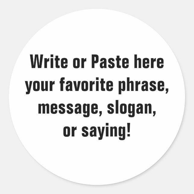 Petit Autocollant (1½ Pouce) (Devant)