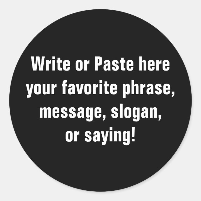 Petit Autocollant (1½ Pouce) (Devant)