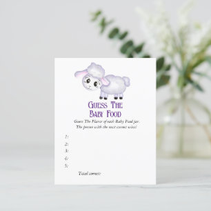 Petit Baby shower mouton agneau