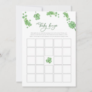 Petit Baby shower Shamrock Jeu Baby Bingo Jeu