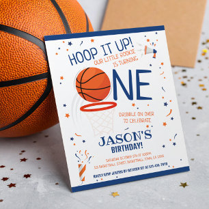 Petit Basketball Rookie Budget Bleu 1er Anniversai