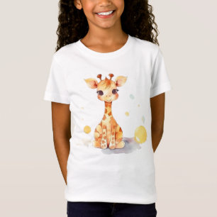 Petit bébé Giraffe T-shirt Jersey pour enfant