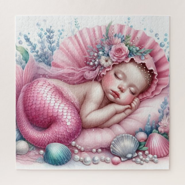 Petit bébé Sirène puzzle puzzle (Vertical)