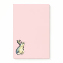 Petit bloc-notes Lapin enrobé Post-it