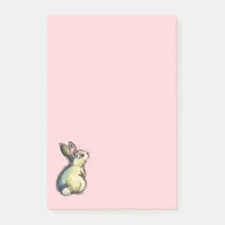 Petit bloc-notes Lapin enrobé Post-it