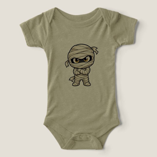 Petit body de bébé momie (Design Recto)