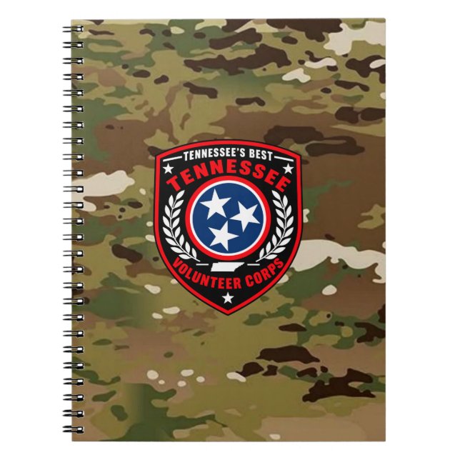 Petit cahier camouflage TVC (Devant)