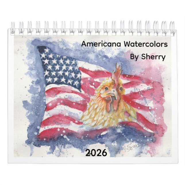 Petit calendrier Americana de Sherry Jarvis (Protection)