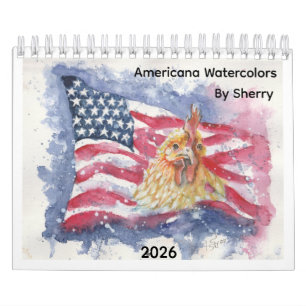 Petit calendrier Americana de Sherry Jarvis