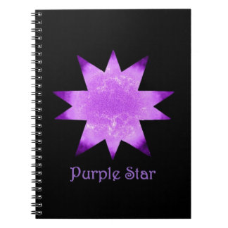 Petit Carnet Purple Star