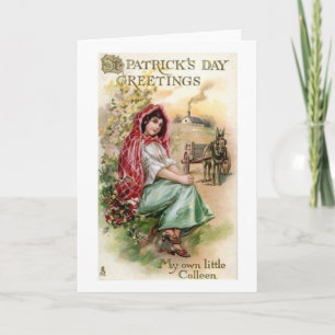 Petit carte victorienne de jour de Colleen St