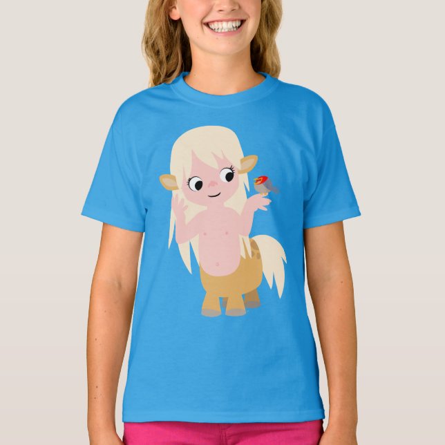 Petit Cartoon Centauress T-shirt enfant (Devant)