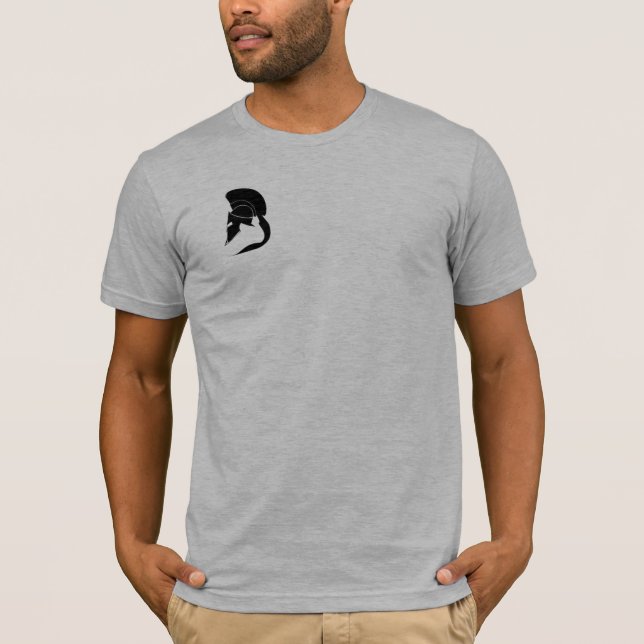 Petit casque de T-shirt tactique spartiate (Devant)