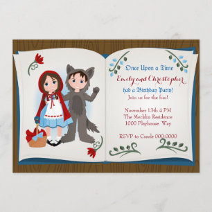 Petit chaperon rouge et invitation au loup