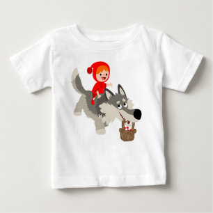 Petit Chaperon Rouge Et T-shirt Wolf Baby