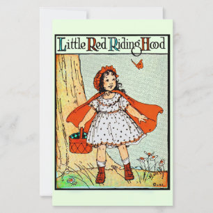 Petit Chaperon Rouge Vintage Mignon