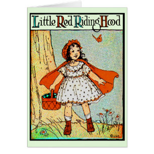 Petit Chaperon Rouge Vintage Mignon