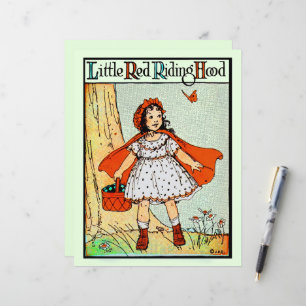 Petit Chaperon Rouge Vintage Mignon