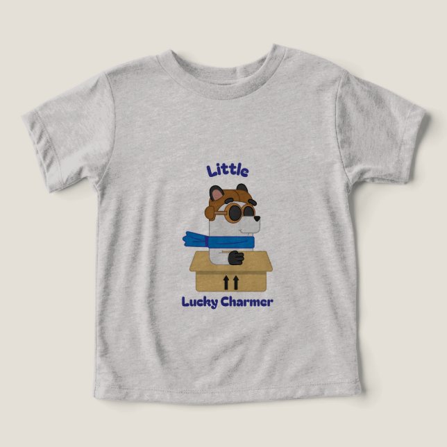 Petit Charmer Chanceux Enfants Tee (Design Recto)