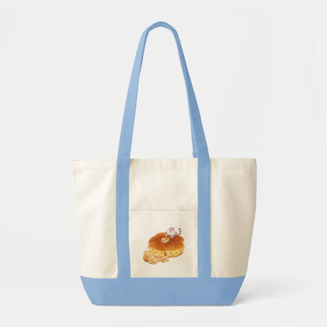 Petit chat & pain aux noix tote bag (Devant)