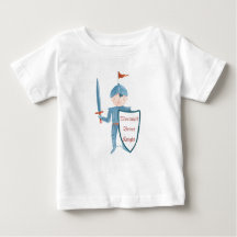 Petit chevalier mignon, t-shirt personnalisé