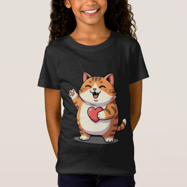 Petit Chien Shiba Inu avec T-shirt des filles du c (Devant)