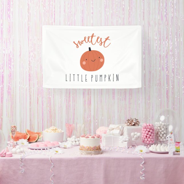 petit citrouille intérieur Bannière Signal fête (Fête)