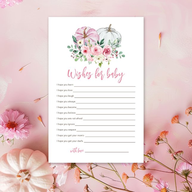 Petit Citrouille rose Voeux pour le jeu pour bébé (Créateur téléchargé)