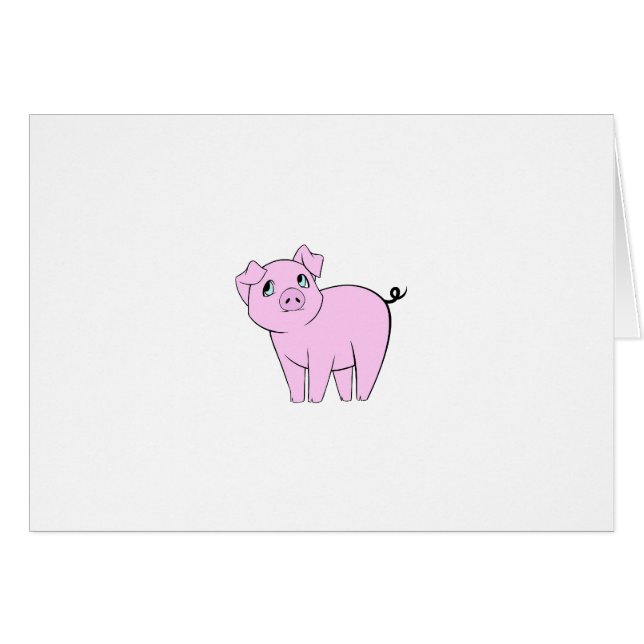 Petit Cochon, Petit Cochon, Chien, Cochon Rose, An (Devant horizontal)