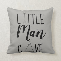 Petit coussin de Nursey de caverne d'homme