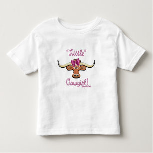 Petit Cow-girl, T-Shirt Longhorn Cow