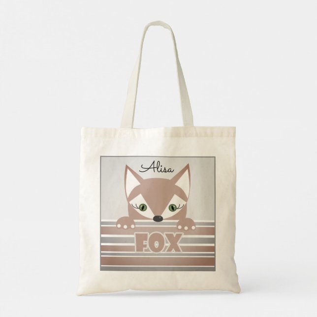 Petit, curieux Sac fourre-tout Fox (Dos)