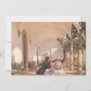 Petit déjeuner dans la loggia de John Singer Sarge