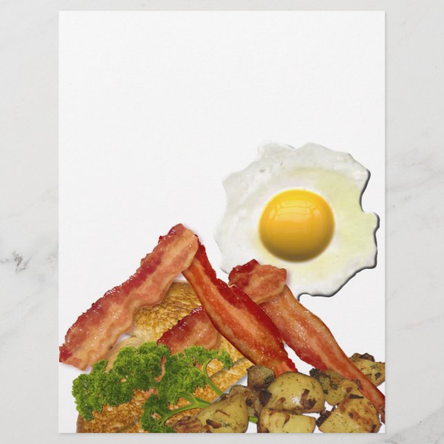 Petit-déjeuner Oeufs de bacon paysager (Devant)