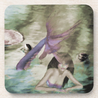 Petit Dessous de verre de liège de sirène