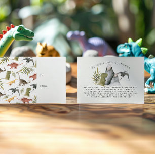 Petit dinosaure Insérer une invitation pour une
