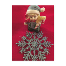 Petit Elfe ~ Carte de Noël