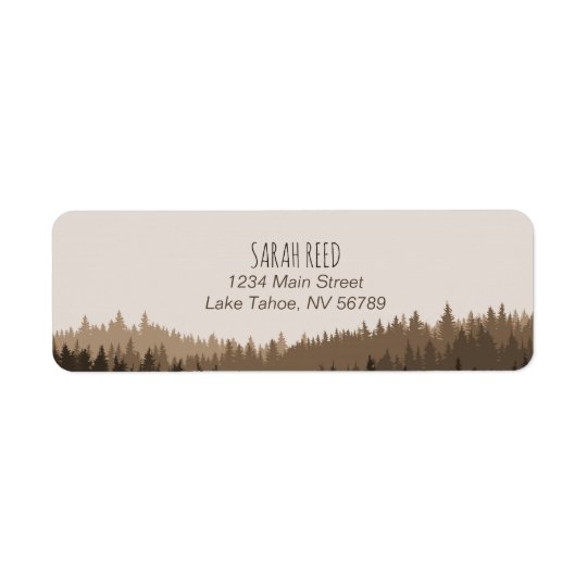 Petit étiquette de adresse pour le mariage
