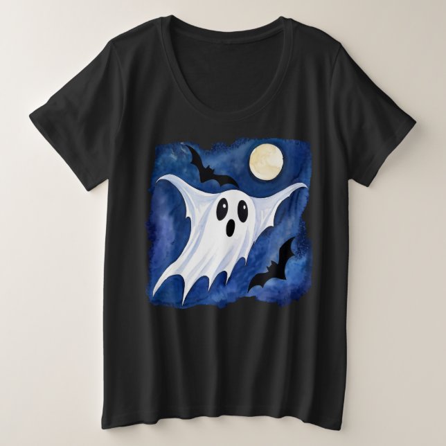 Petit Fantôme Éffrayant - Halloween 7 - Fun Fun (Design devant)