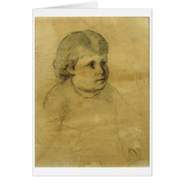 Petit fille (charbon de bois) (Devant)