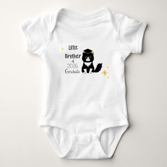 Petit frère de 2026 Body pour bébé en une pièce (Devant)