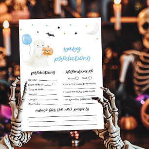Petit garçon Boo Halloween Bébé Prédictions Jeu